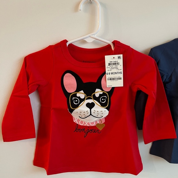 First Impressions Baby Girl Heart T-Shirt Bundle 6–9M NWT (6 Pieces) - Picture 2 of 7